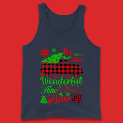 Wonderful Time Of The Year Christmas Tank Top
