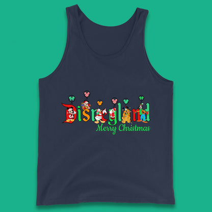disneyland merry christmas tank top