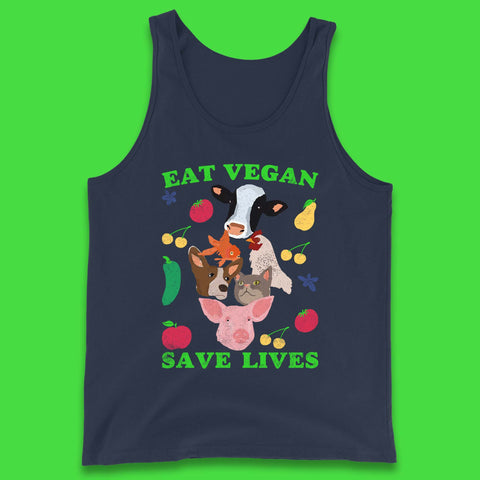 Eat Vegan Save Lives Tank Top
