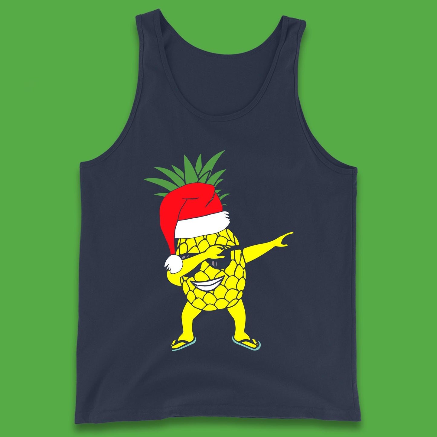 dabbing pineapple tank top