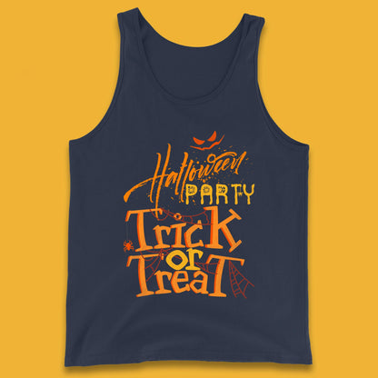 Happy Halloween Trick Or Treat Horror Scary Spooky Vibes Tank Top
