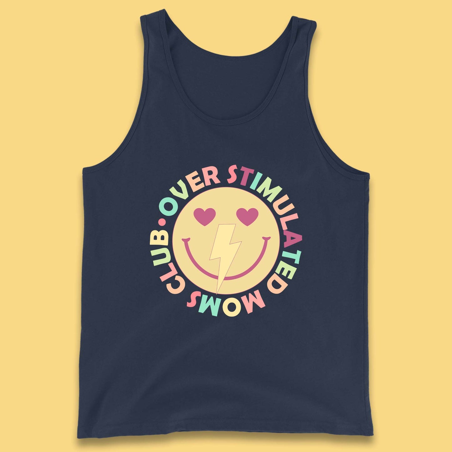 Over Stimulated Moms Club Tank Top
