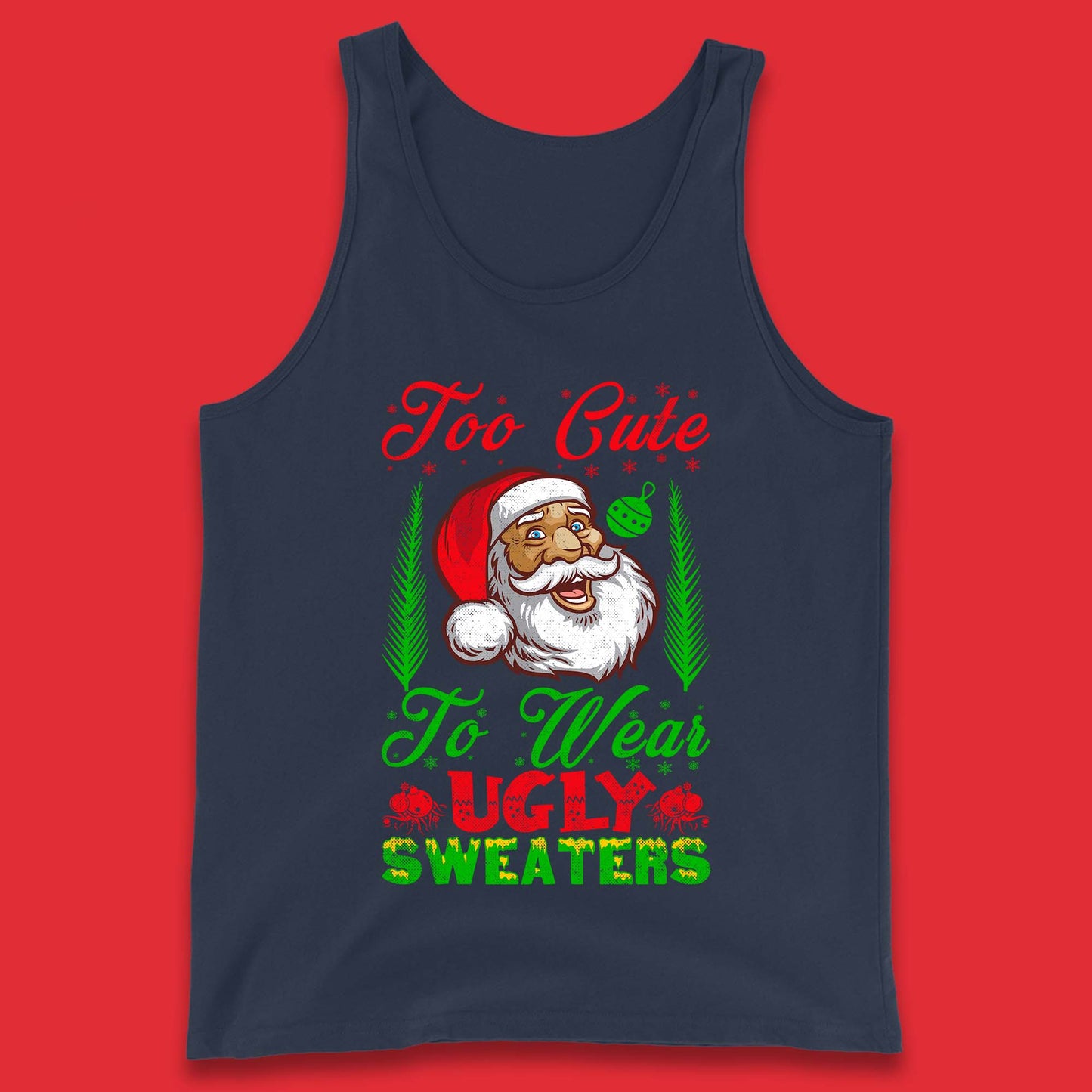 Ugly Sweaters Christmas Tank Top