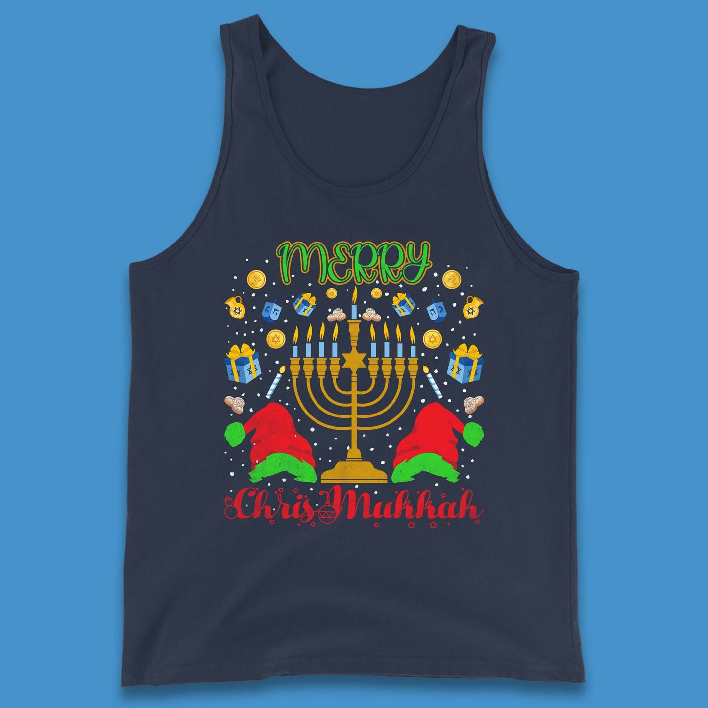 Merry Chrismukkah Tank Top