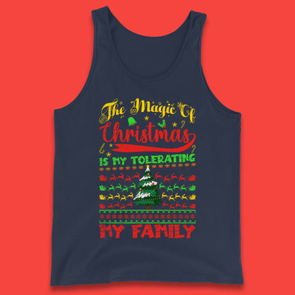 christmas quote tank top