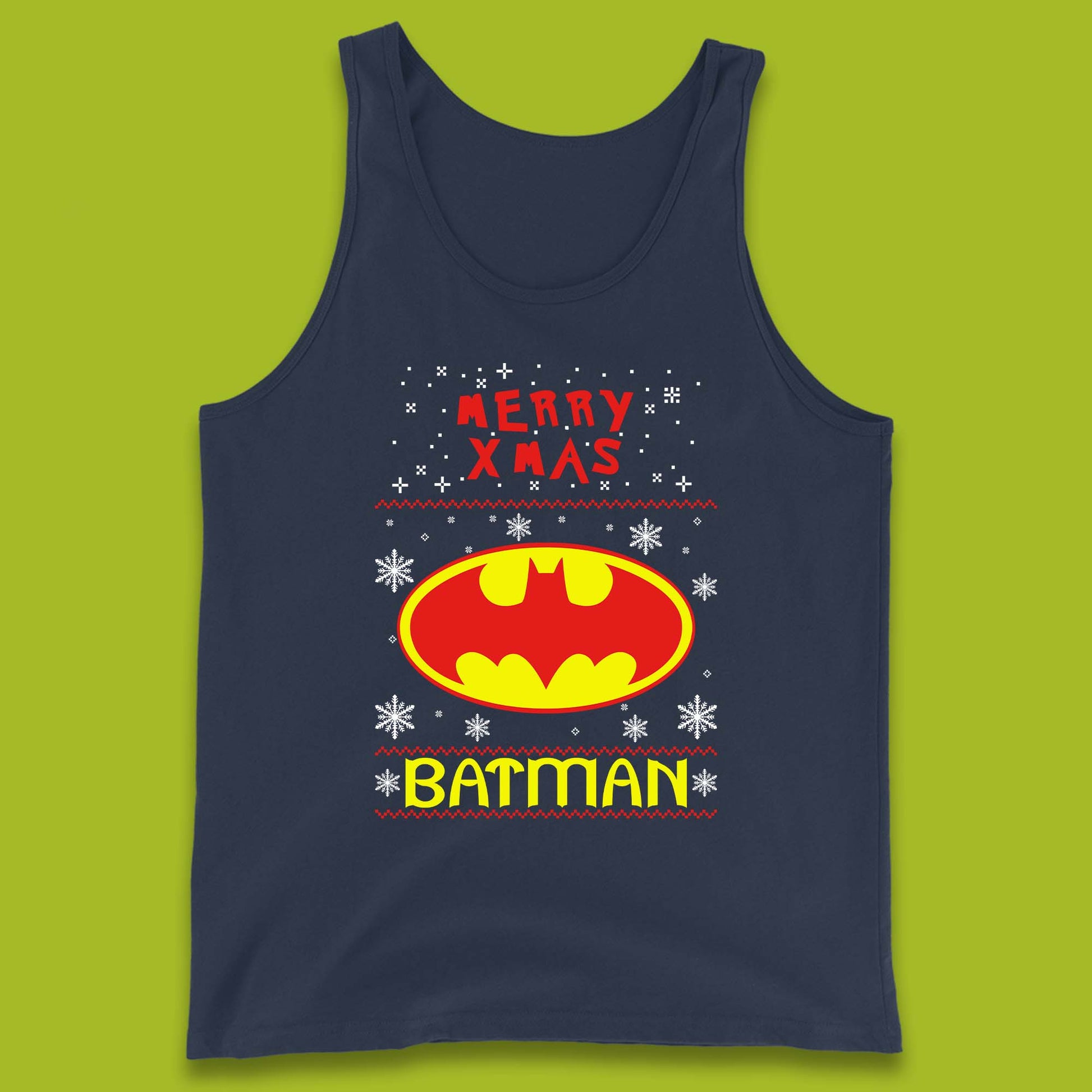 batman christmas tank top