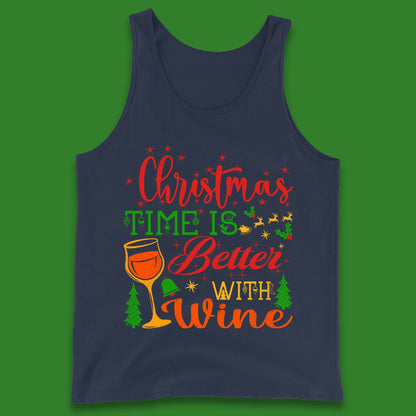 Christmas Wine Tank Top