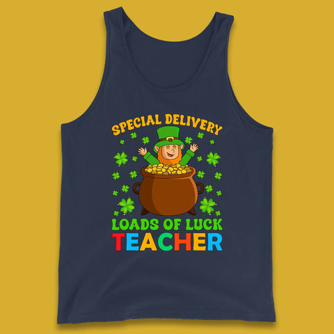 Special Delivery Loads Of Luck Teacher Tank Top