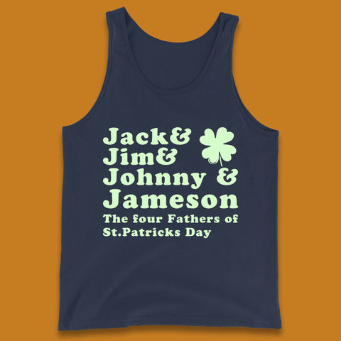 The Four Fathers of St. Patrick's Day Tank Top