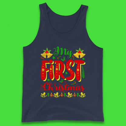 my first christmas tank top