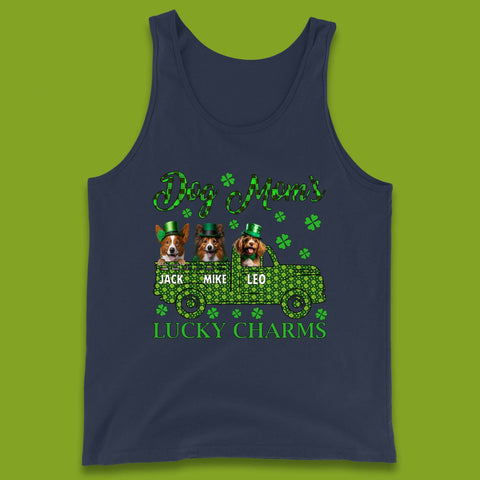 Personalised Dog Mom's Lucky Charms Tank Top