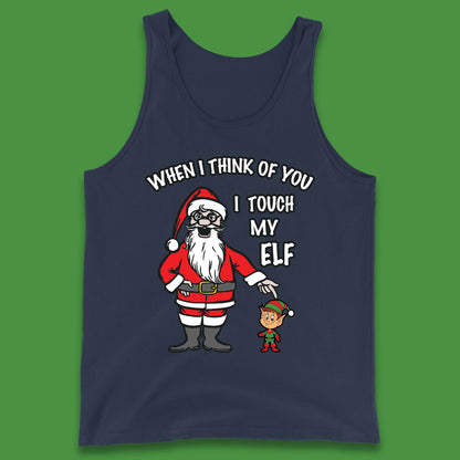 Cheeky Rude Funny Christmas Tank Top