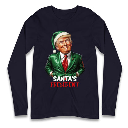 Donald Trump Christmas Longsleeve T Shirt