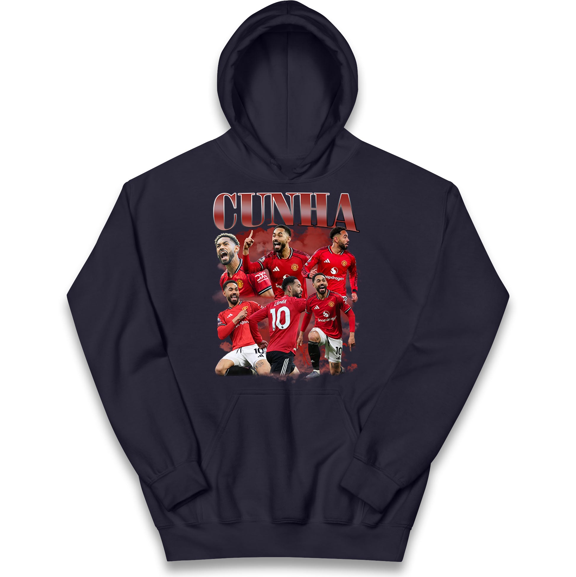 Matheus Cunha Manchester United Kids Hoodie