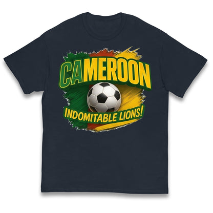 Cameroon Retro World Cup Kids T Shirt