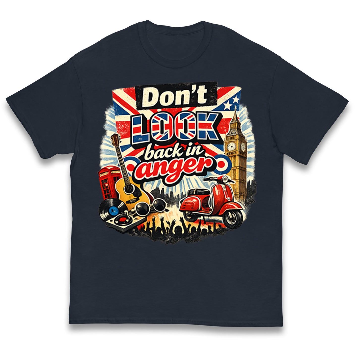 Don't Look Back In Anger Kids T Shirt