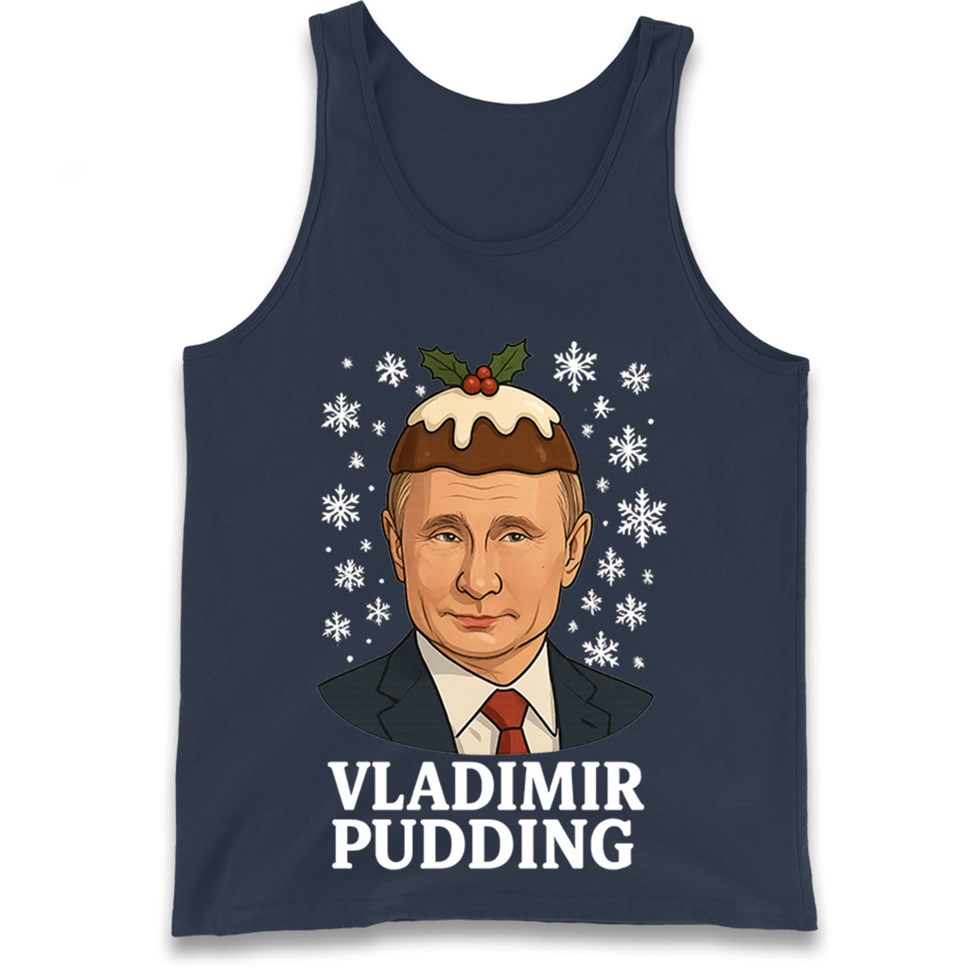 Vladimir Putin Christmas Tank Top
