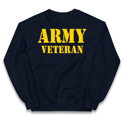 Army Veteran Kids Jumper