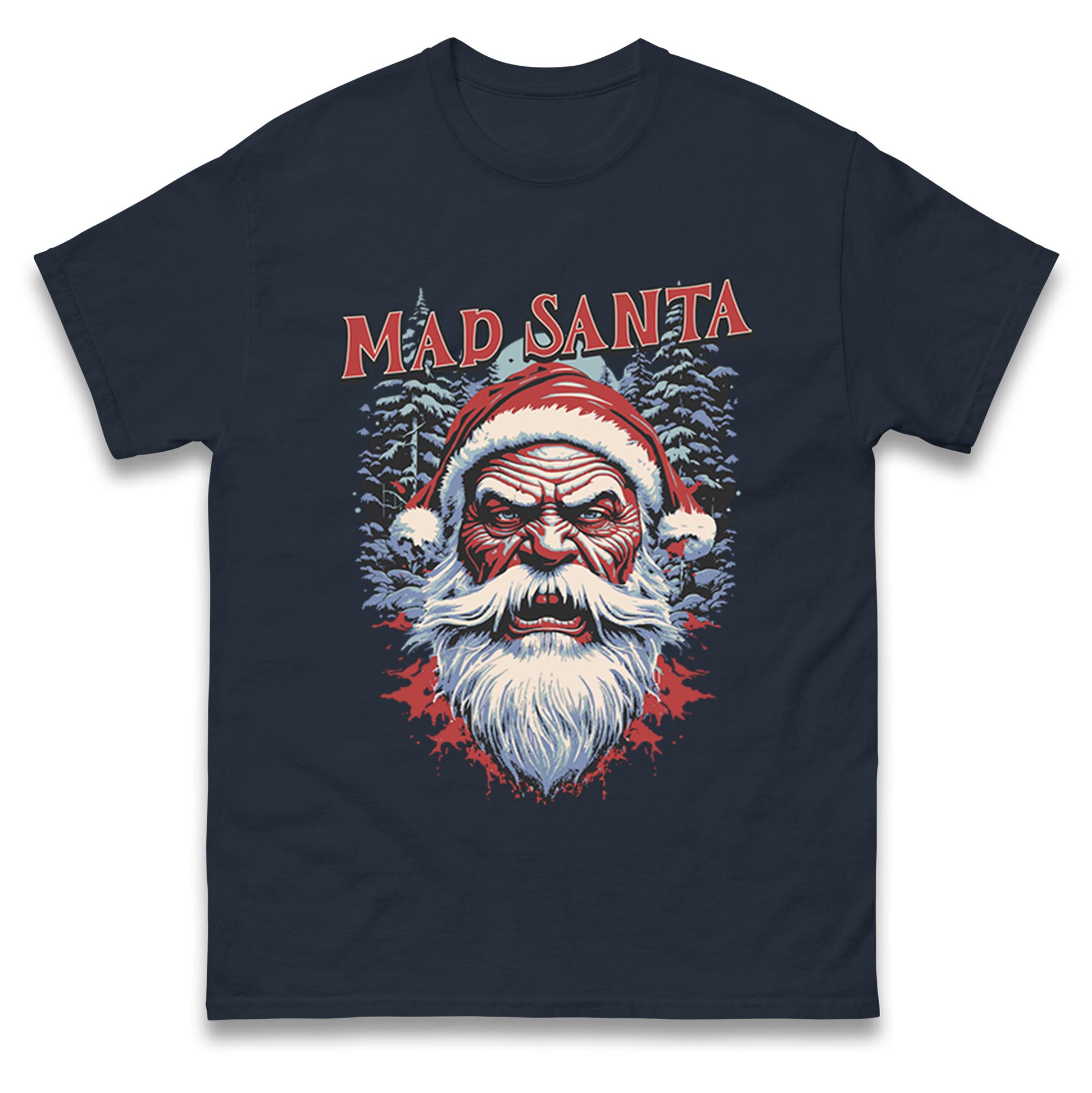 Mad Santa T Shirt