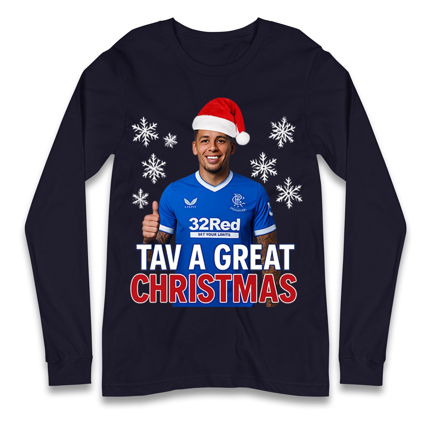 Tav a Great Christmas Rangers Longsleeve T Shirt