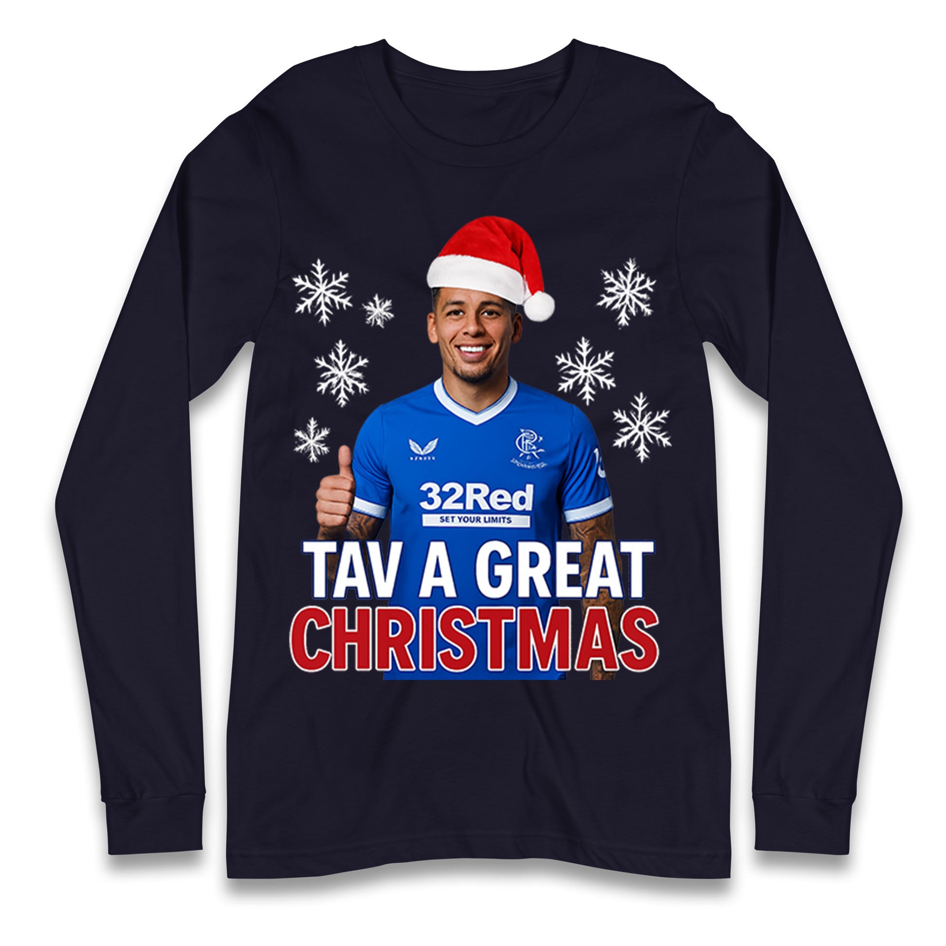 Tav a Great Christmas Rangers Longsleeve T Shirt