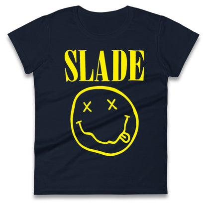 Classic Slade Nirvana Robbie Williams Ladies T Shirt