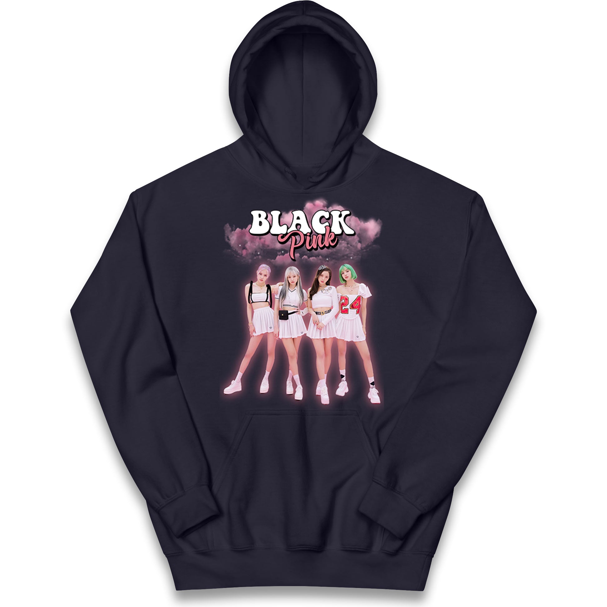 Blackpink K Pop Idol Band Kids Hoodie