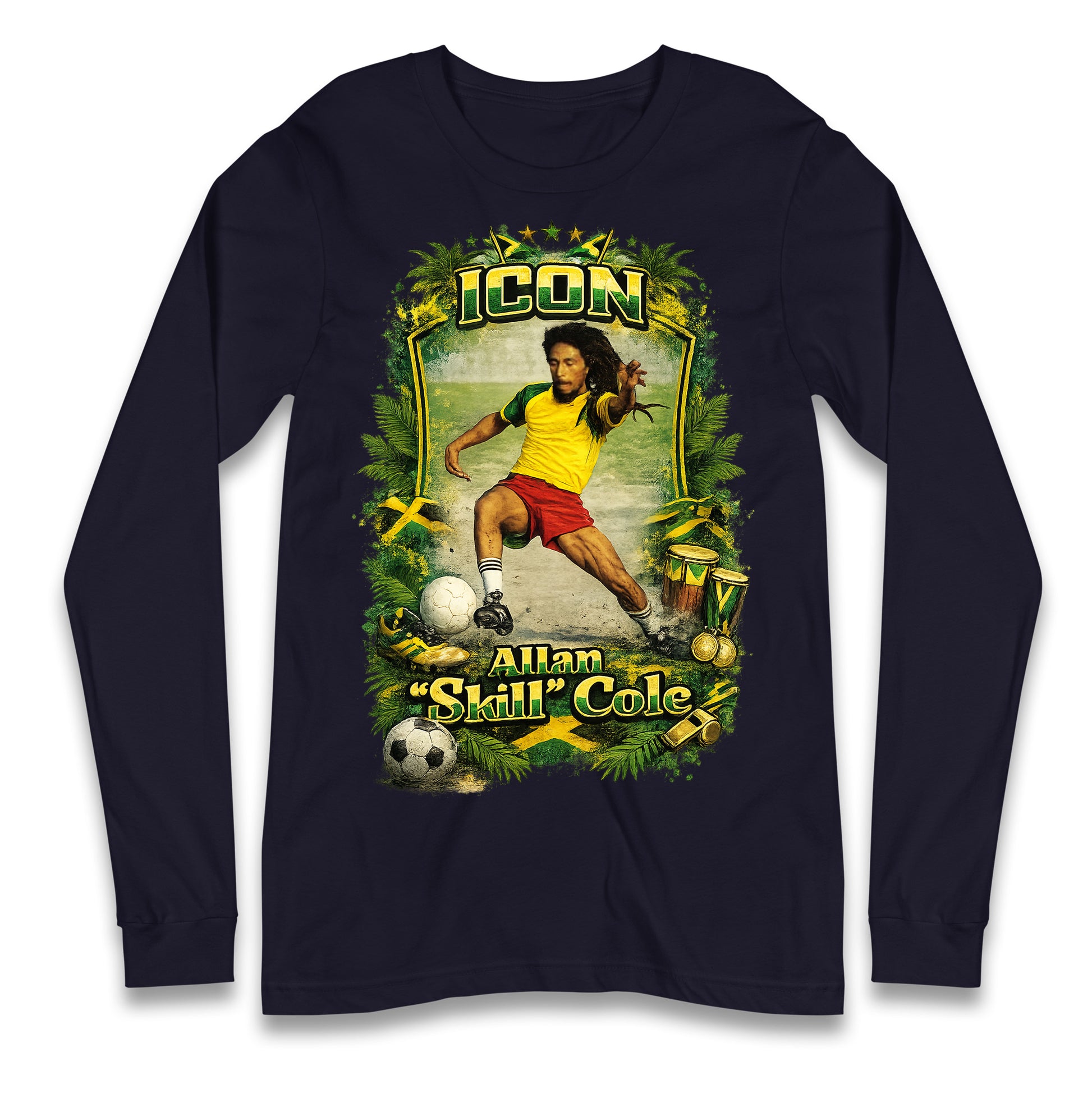 Jamaica Football Longsleeve T Shirt