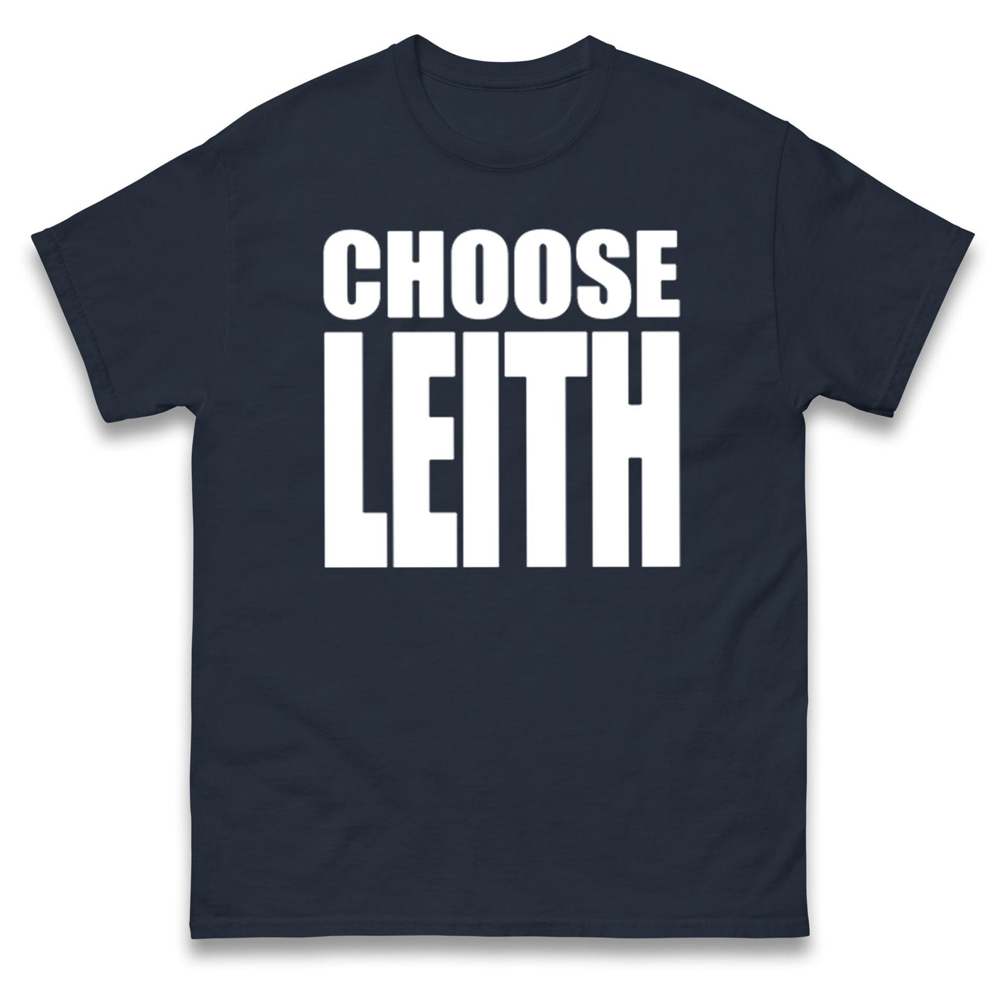 Hibs FC Choose Leith Football T Shirt