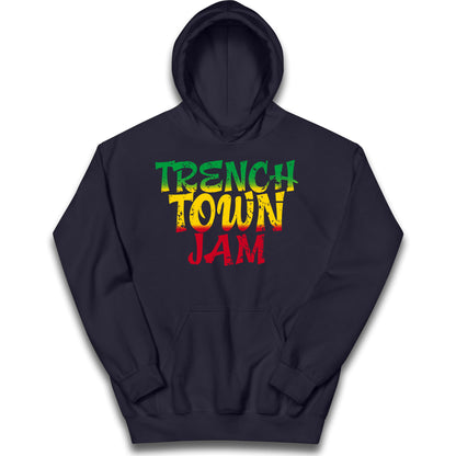 Trench Town Jamaica  Kids Hoodie