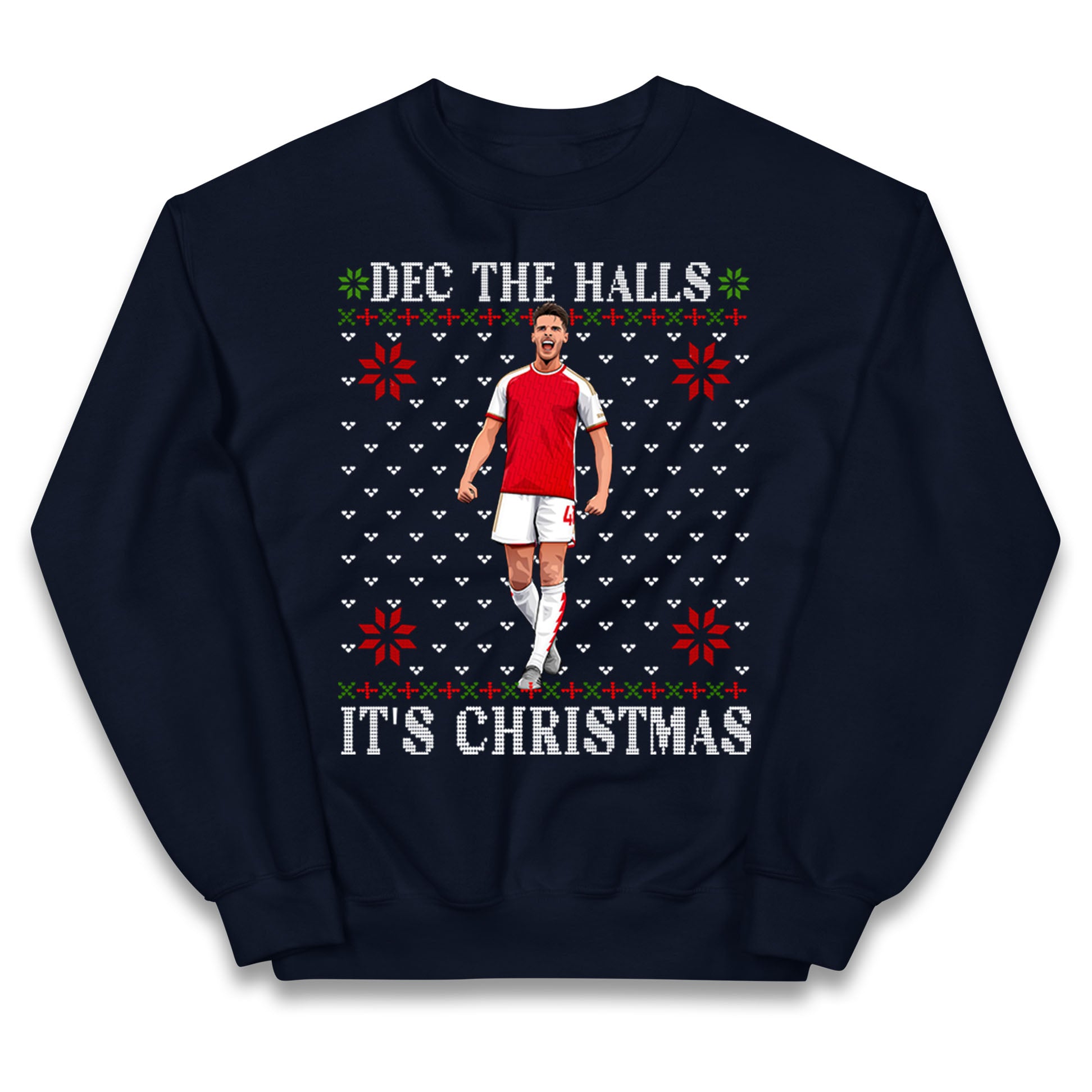 declan rice christmas jumper
