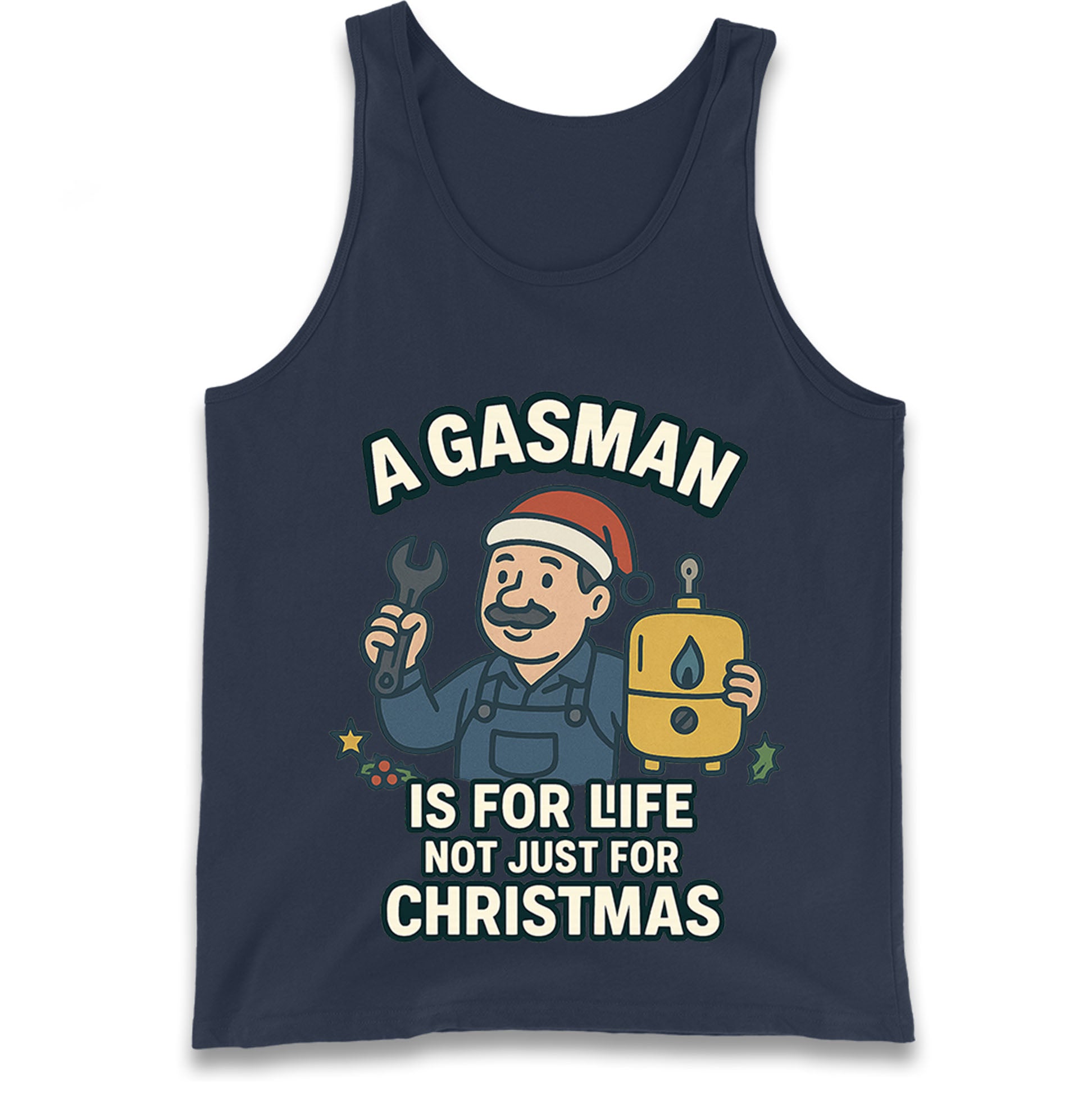 Gasman Christmas Tank Top