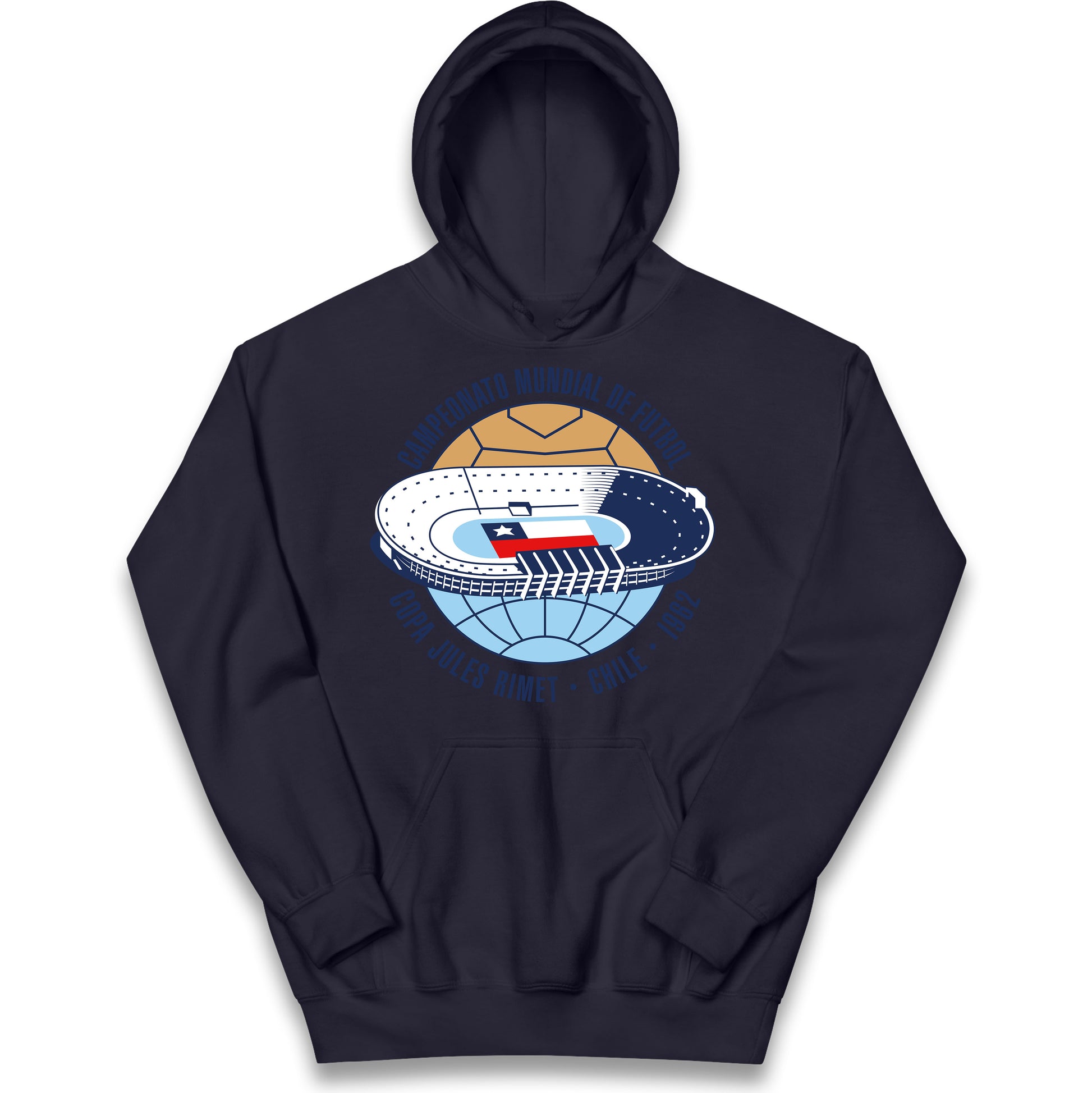 Chile 1962 Retro World Cup Kids Hoodie