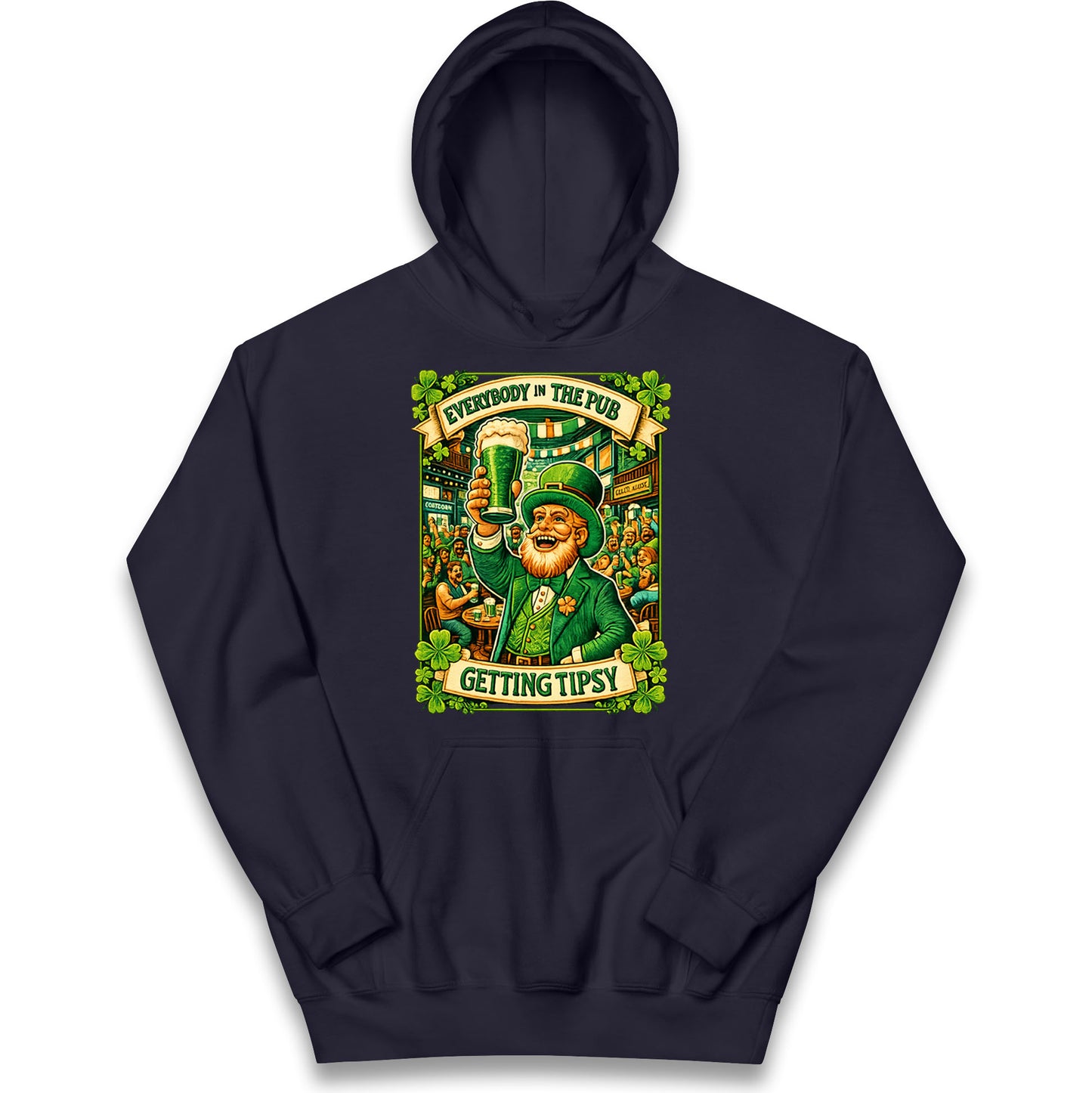 Everybody In The Pub Getting Tipsy Kids Hoodie