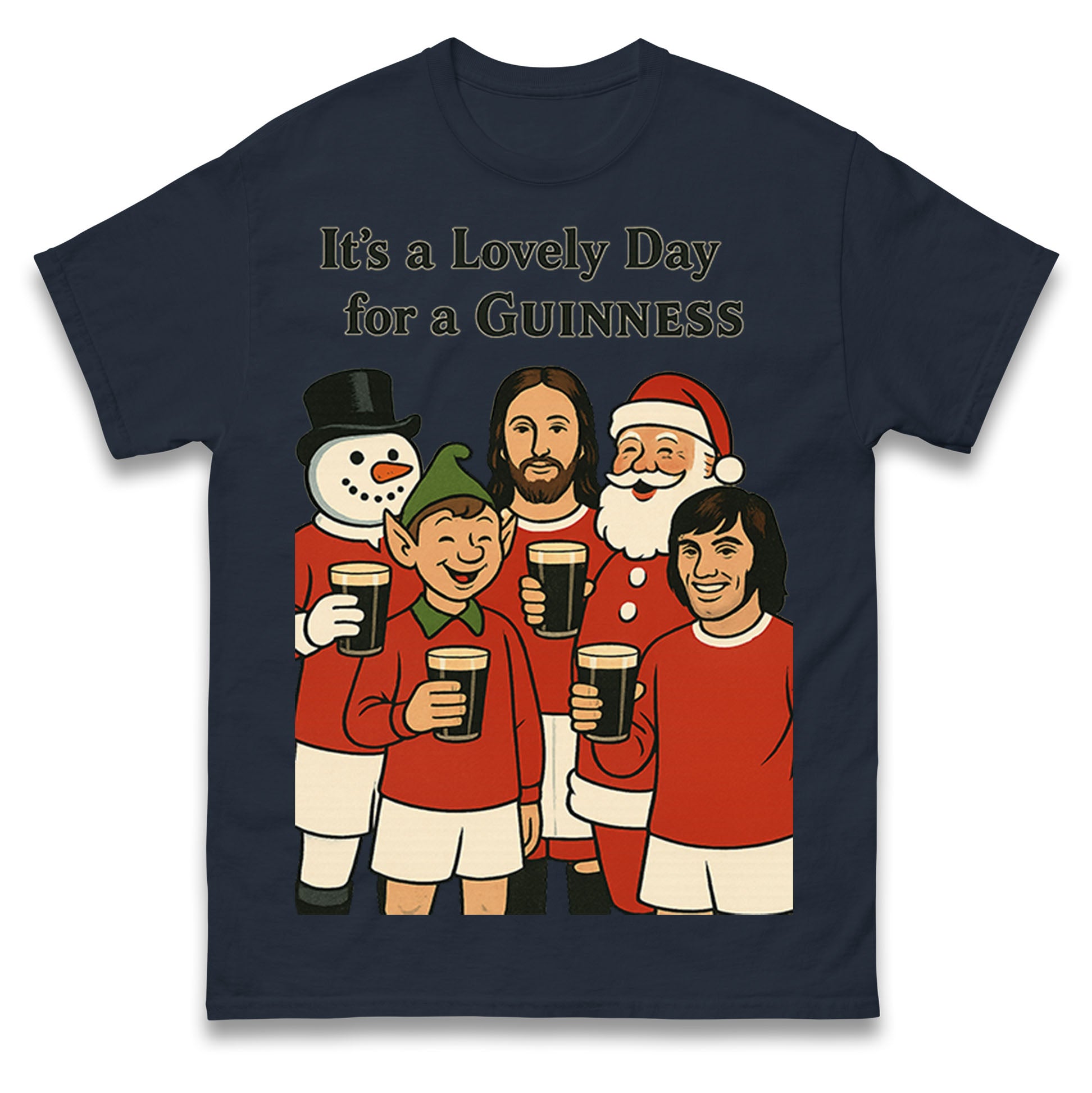 Man United Christmas T Shirt