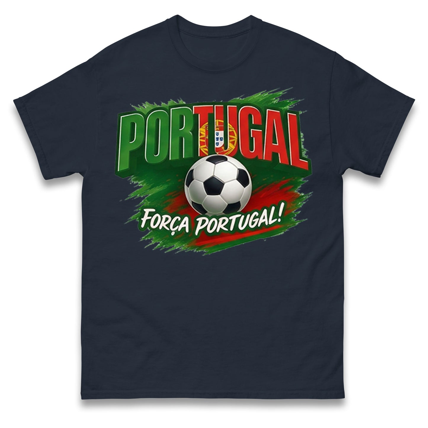 Portugal Retro World Cup T Shirt
