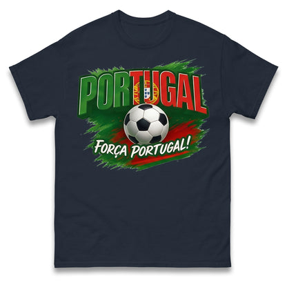 Portugal Retro World Cup T Shirt