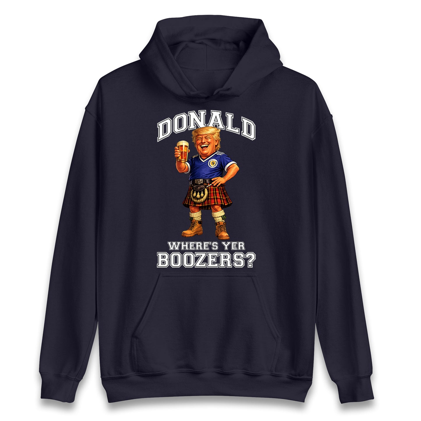 Donald Trump Scotland World Cup Hoodie