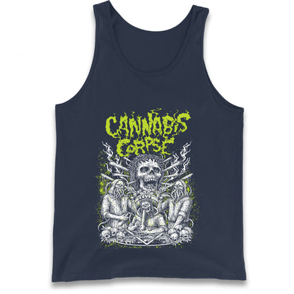 Cannabis Corpse Band Tank Top
