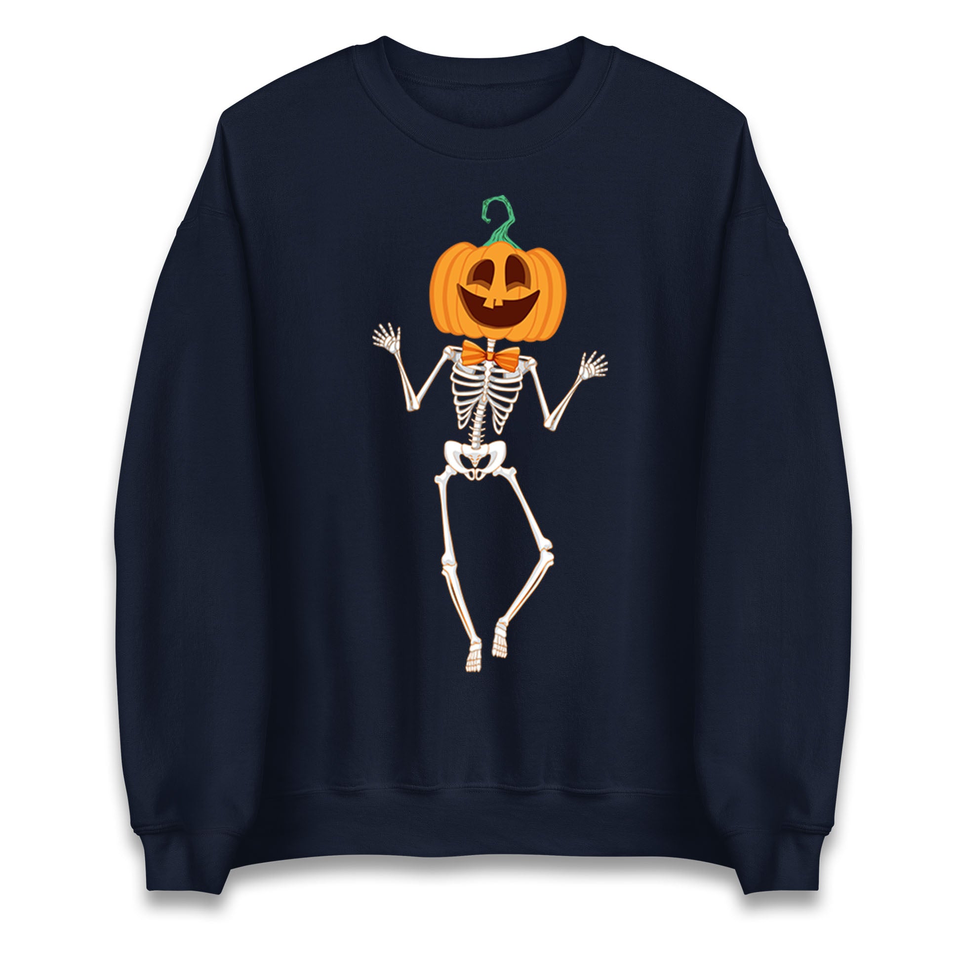 Pumpkin Skeleton Halloween Sweatshirt
