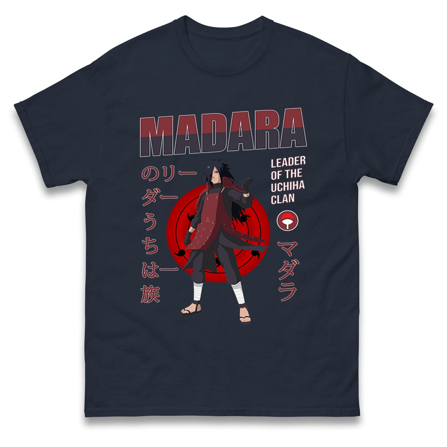 naruto shippuden madara uchiha t shirt