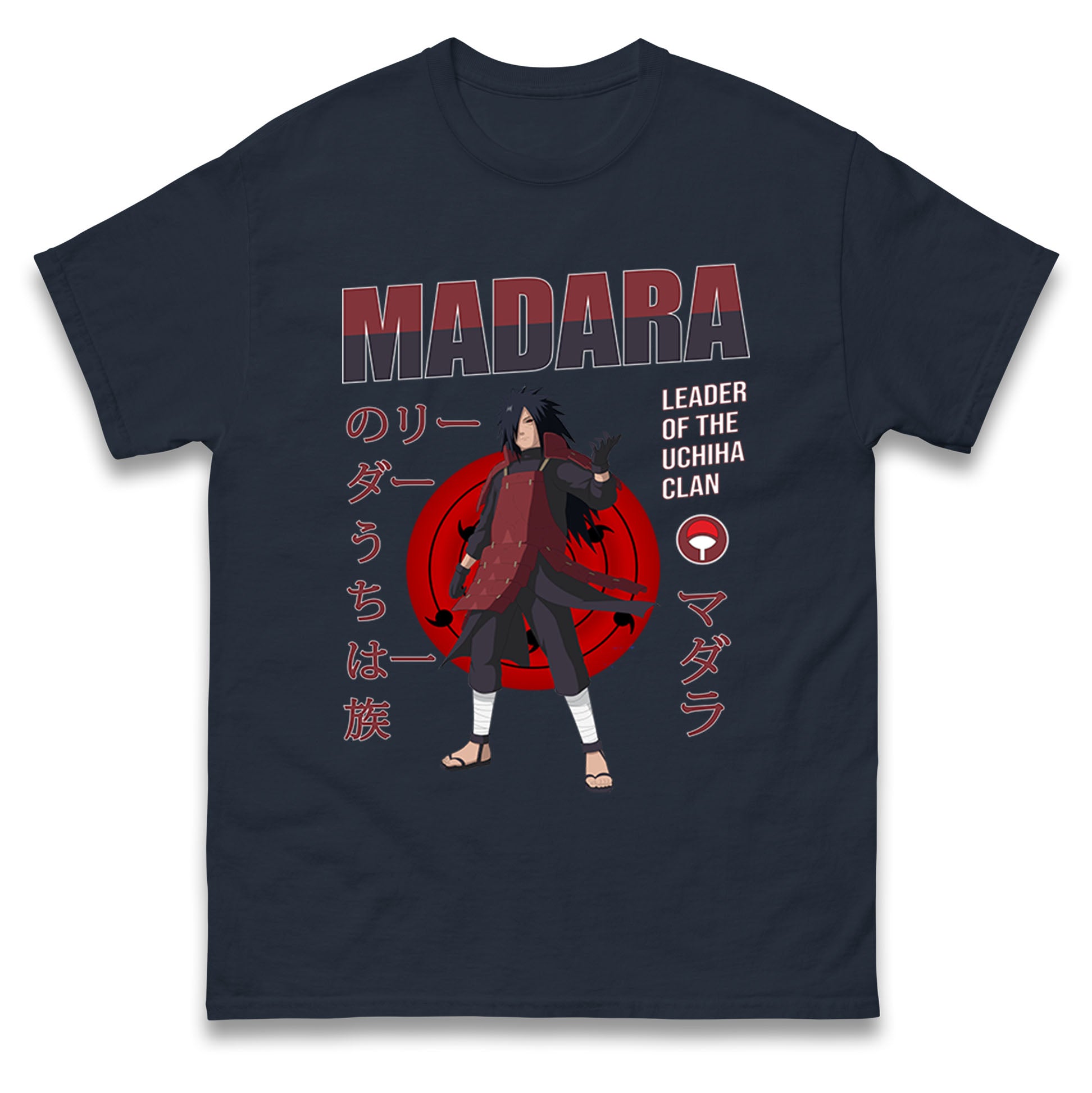 naruto shippuden madara uchiha t shirt