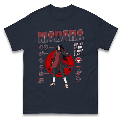 naruto shippuden madara uchiha t shirt