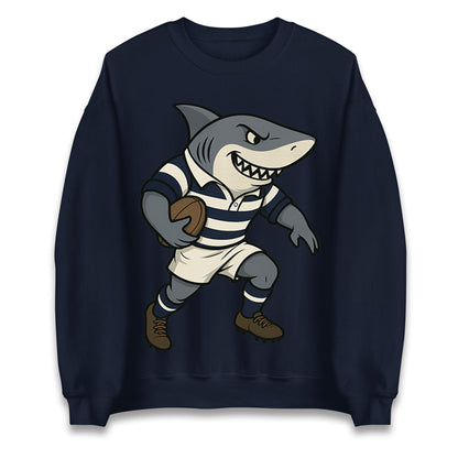Retro Sale Sharks Rugby Union Jumper