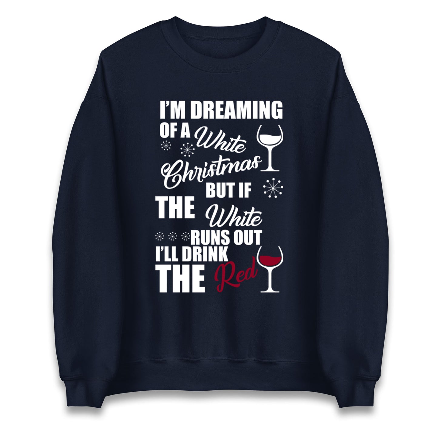 Wine Christmas Jumper