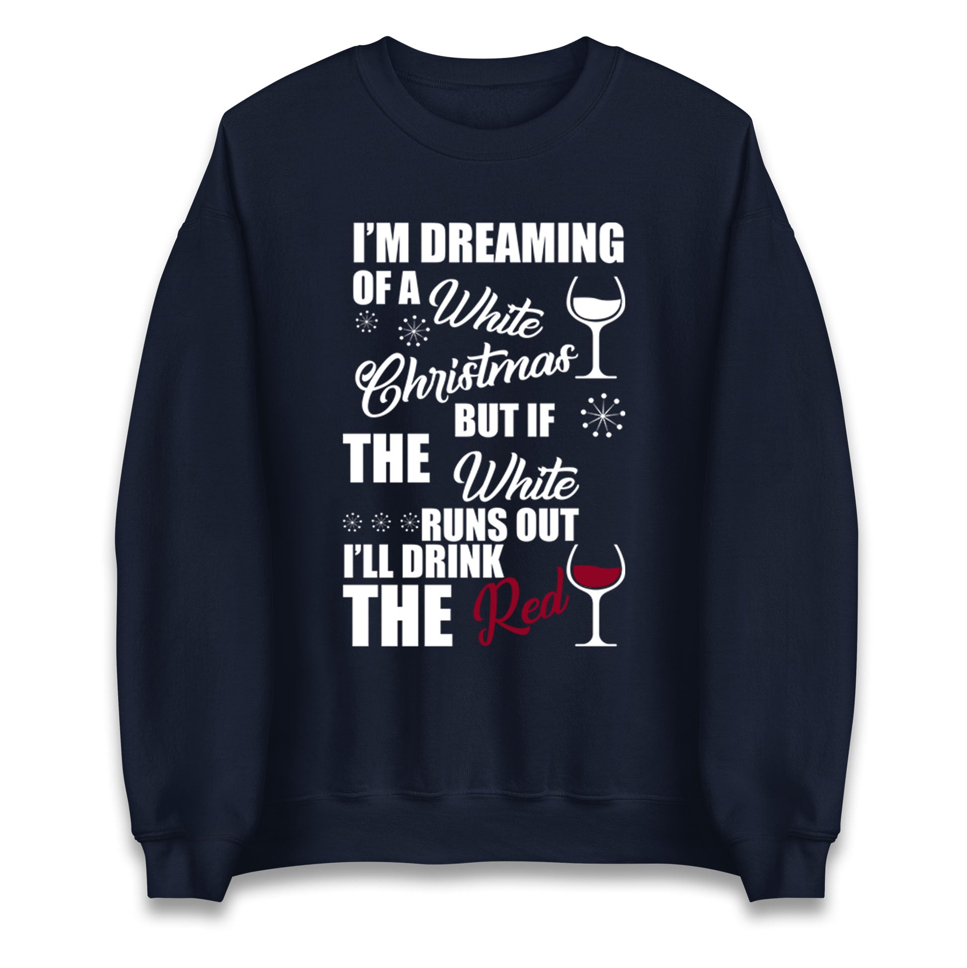 Wine Christmas Jumper