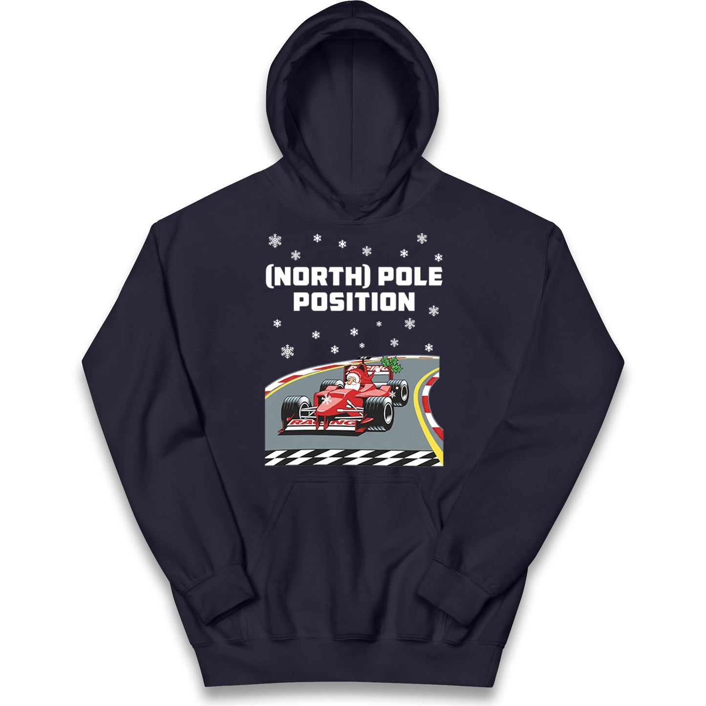North Pole Christmas Kids Hoodie 