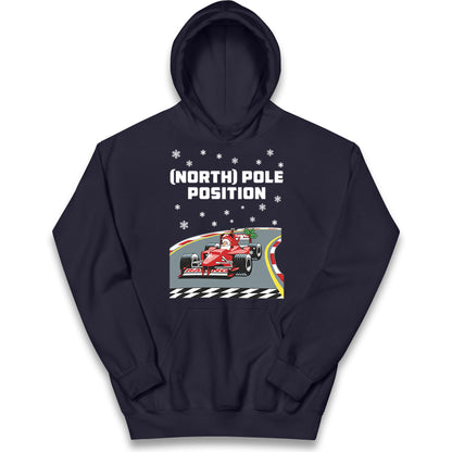North Pole Christmas Kids Hoodie 