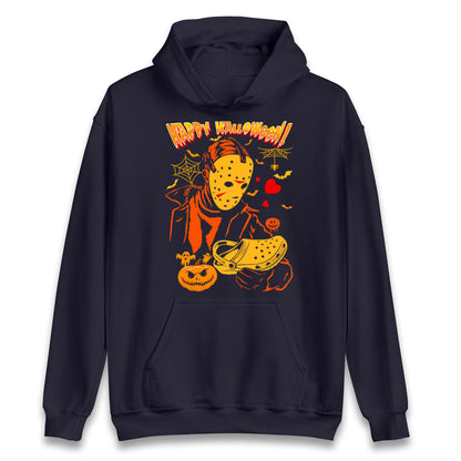 Jason Voorhees Happy Halloween Hoodie
