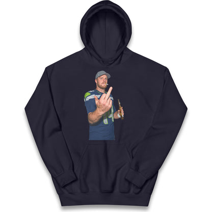Steve Darnold Superbowl 2026 Kids Hoodie